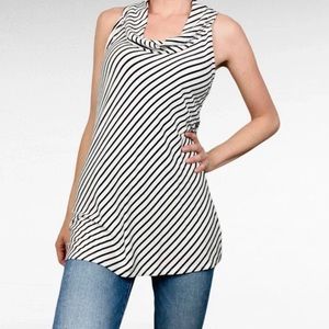 🛍️LAST CHANCE🛍️ White House Black Market Cowl Neck Sleeveless Tunic